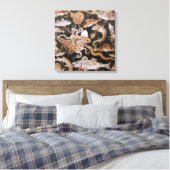 POMPEII-SAMMLUNG / OZEAN - MEERESLEBENSZENE LEINWANDDRUCK (Insitu (Schlafzimmer))