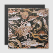 POMPEII-SAMMLUNG / OZEAN - MEERESLEBENSZENE MAGNETKARTE (Vorne/Hinten)