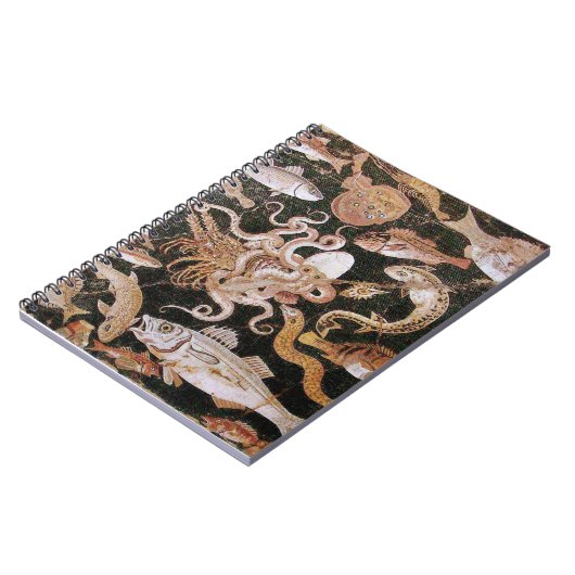 POMPEII-SAMMLUNG / OZEAN - MEERESLEBENSZENE NOTIZBLOCK (Linke Seite)