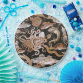 POMPEII-SAMMLUNG / OZEAN - MEERESLEBENSZENE PAPPTELLER (Party)