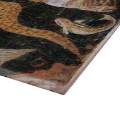 POMPEII-SAMMLUNG / OZEAN - MEERESLEBENSZENE SCHNEIDEBRETT (Ecke)