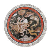 POMPEII-SAMMLUNG / OZEAN - MEERESLEBENSZENE SCHNEIDEBRETT (Vorderseite)