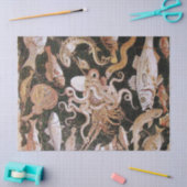 POMPEII-SAMMLUNG / OZEAN - MEERESLEBENSZENE SEIDENPAPIER (Basteln)