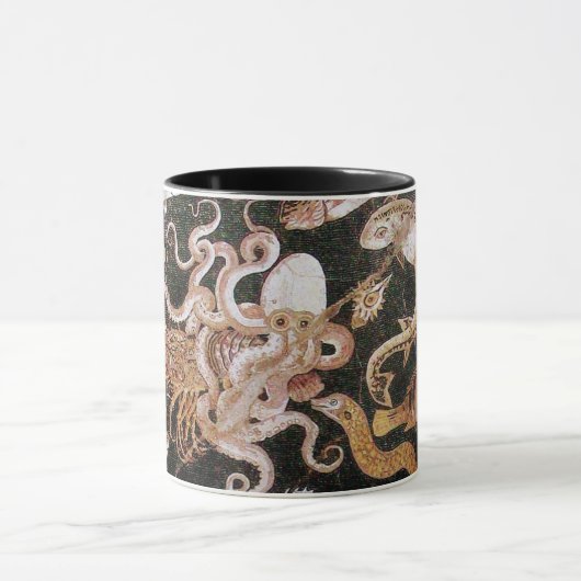 POMPEII-SAMMLUNG / OZEAN - MEERESLEBENSZENE TASSE (Zentrum)