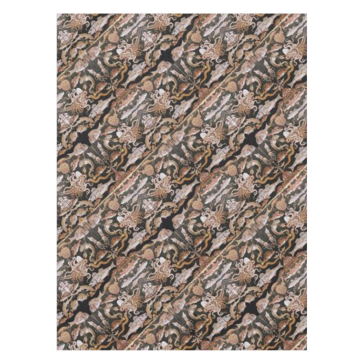 POMPEII-SAMMLUNG / OZEAN - MEERESLEBENSZENE TISCHDECKE (Vorderseite)