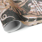 POMPEII-SAMMLUNG / OZEAN - SEA LIFE SCENE Nautic Geschenkpapier (Rolleneckpunkt)