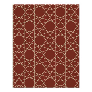 Pompeii-Sand-Geometrie Poster