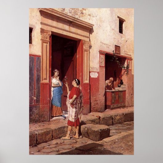 POMPEII STREET SCENE POSTER (Vorne)