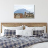 Pompeii-Vesuvius Leinwanddruck (Insitu (Schlafzimmer))