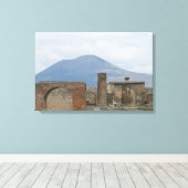 Pompeii-Vesuvius Leinwanddruck (Insitu (Holzboden))