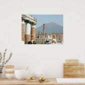 Pompeii-Vesuvius Poster (Küche)