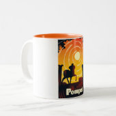 Pompeii Zweifarbige Tasse (Vorderseite Links)