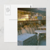 Pompeji, Amphorae-Lagerung Postkarte (Vorne/Hinten)