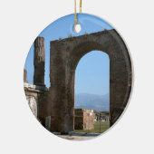 Pompeji, archäologische Fundstätte Keramik Ornament (Links)