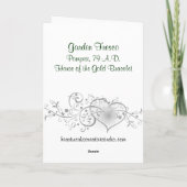 Pompeji-Garten-Fresko Karte (Rückseite)