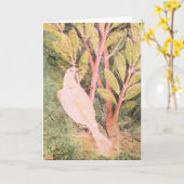 Pompeji-Garten-Fresko Karte (Gelbe Blume)