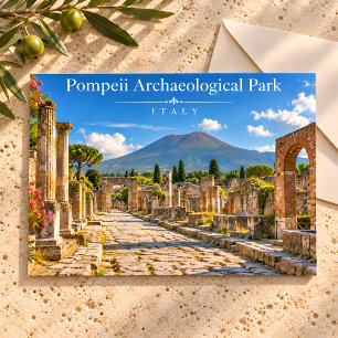 Pompeji Italien Antike Ruinen Postkarte
