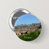 Pompeji Italien Button (Vorne & Hinten)