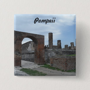Pompeji, Italien Button