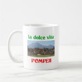 Pompeji Italien Kaffeetasse (Links)