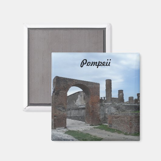 Pompeji, Italien Magnet (Vorderseite/Rückseite)