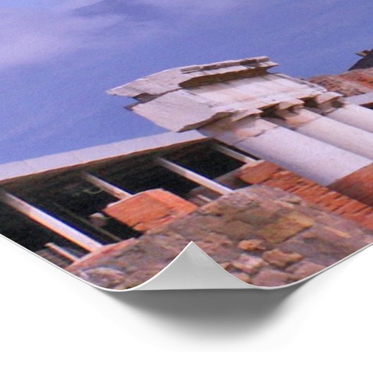 Pompeji, Italien Poster (Ecke)