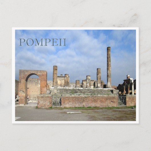 Pompeji, Italien Postkarte (Vorderseite)