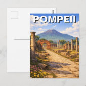 Pompeji Italien Reise Postkarte (Vorne/Hinten)