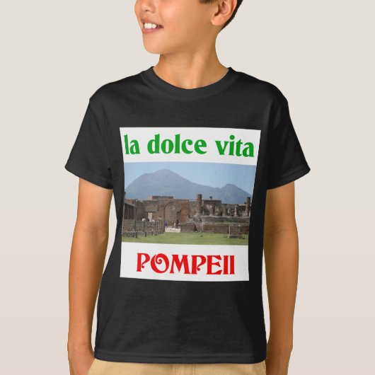 Pompeji Italien T-Shirt (Vorderseite)