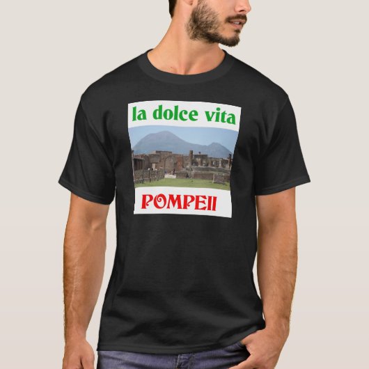 Pompeji Italien T-Shirt (Vorderseite)