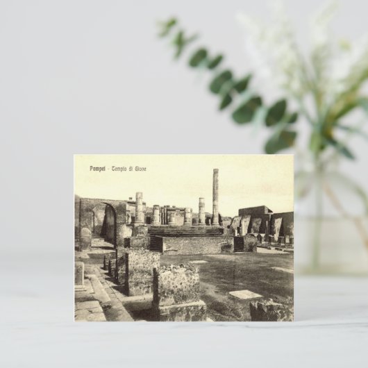 Pompeji, Jupitertempel Postkarte (Stehend Vorderseite)