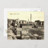 Pompeji, Jupitertempel Postkarte (Vorne/Hinten)