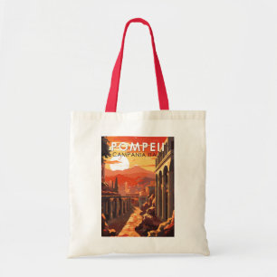 Pompeji Kampanien Italien Reise Kunst Vintage Tragetasche