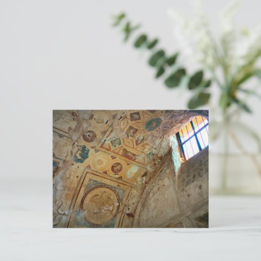 Pompeji, Murals an der Decke Postkarte (Stehend Vorderseite)