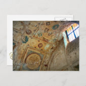 Pompeji, Murals an der Decke Postkarte (Vorne/Hinten)