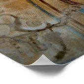 Pompeji, Murals auf einer gewölbten Decke Poster (Ecke)