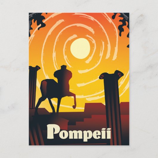 Pompeji Postkarte (Vorderseite)