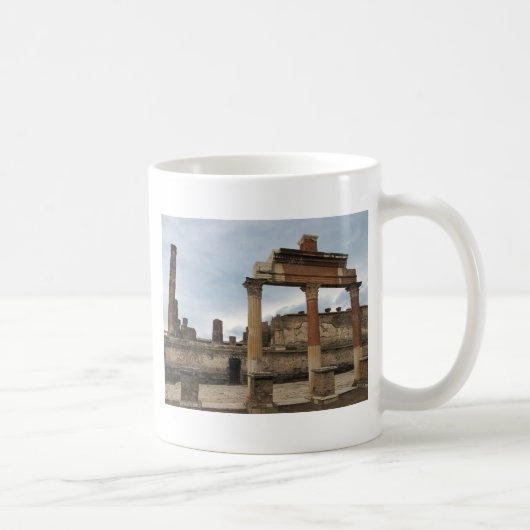 Pompeji - restliche Spalten des Säulengangs Kaffeetasse (Rechts)