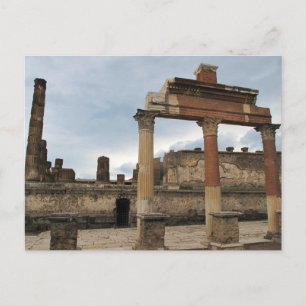 Pompeji - Restspalten der Arkade Postkarte