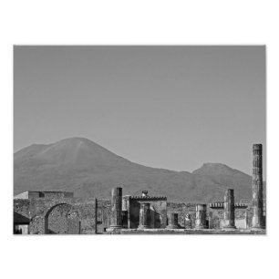 Pompeji und Mt. Vesuv Fotodruck