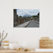 Pompeji-Vesuv Poster (Küche)