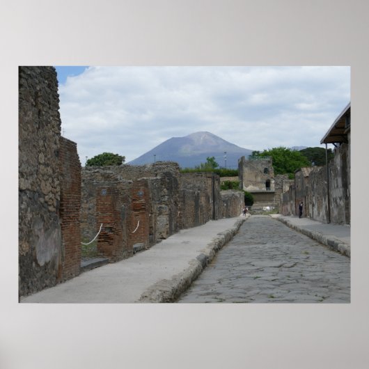 Pompeji-Vesuv Poster (Vorne)