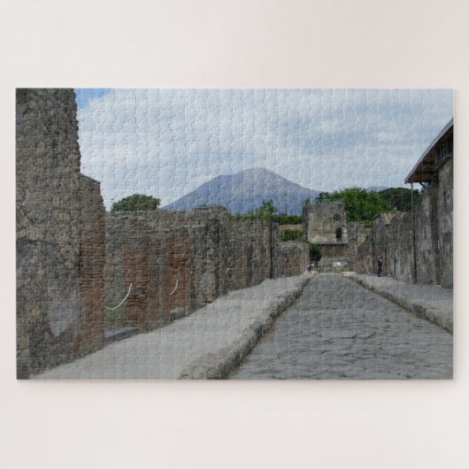 Pompeji-Vesuv Puzzle (Horizontal)