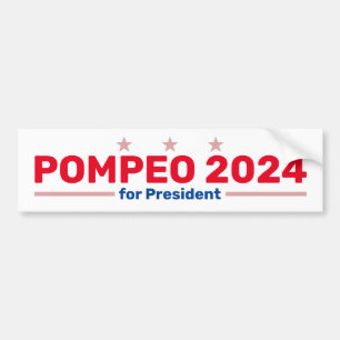 Pompeo 2024 Autoaufkleber