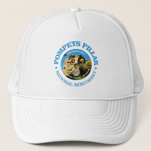 Pompeys Pillar NM Truckerkappe (Vorderseite)