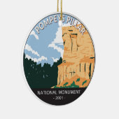 Pompeys Säule Nationalmuseum Montana Vintag Keramik Ornament (Rechts)