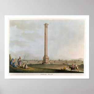 Pompeys Säule, überziehen 14 "von den Ansichten in Poster