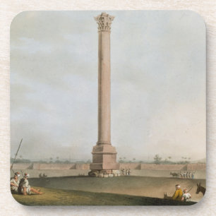 Pompeys Säule, überziehen 14 "von den Ansichten in Untersetzer