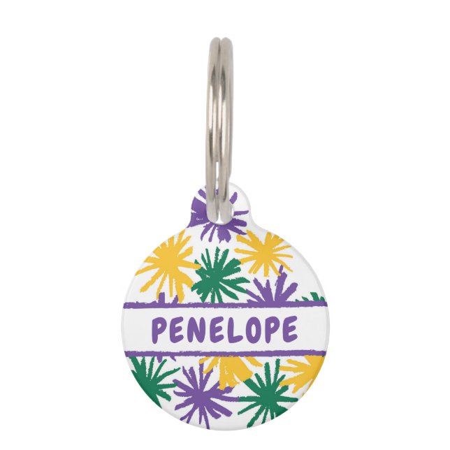 PomPom Pet Tag Haustiermarke (Vorderseite)