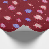 Pompoms Geschenkpapier (Ecke)